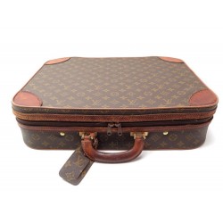 VINTAGE VALISE LOUIS VUITTON SAC TOILE MONOGRAM BAGAGE A MAIN 50CM LUGGAGE 1400€