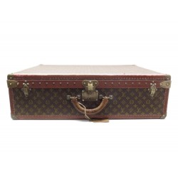 VINTAGE VALISE A MAIN LOUIS VUITTON BISTEN 75 VOYAGE LV MONOGRAM LUGGAGE 3500