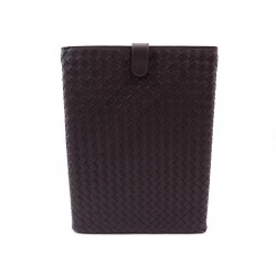 NEUF ETUI HOUSSE IPAD BOTTEGA VENETA EN CUIR MARRON TABLETTE PC HOLDER CASE 570