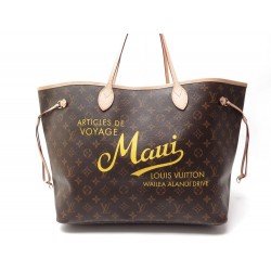 NEUF SAC A MAIN LOUIS VUITTON NEVERFULL MAUI EDITION LIMITEE 